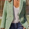 Veste Choklate Veste tweed verte