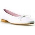 Chaussures d&eacute;contract&eacute;es femme sur Grenoble : Ballerines CallagHan 25000 BAILARINA Blanc