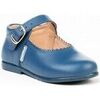 Ballerines enfant Angelitos 500 Merceditas Hebilla Bleu