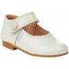 Ballerines enfant Angelitos Beige petits anges 1502 NACAR MERCEDITAS AVEC VELCRO Beige