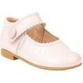 Ballerines enfant Angelitos 1502 MERCEDITAS CHAROLES AVEC VELCRO Rose Grenoble