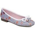 Chaussures d&eacute;contract&eacute;es femme sur Grenoble : Ballerines CallagHan 18287 SPINGER Bleu