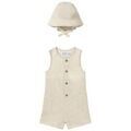 Pantalons enfants sur Grenoble : Pantalon enfant Mayoral 1643 Baby salopette courte Beige