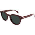 Lunettes sur Grenoble : Lunettes de soleil Xlab 8004 Lunettes de soleil, Bordeaux fonc&eacute;/Vert G15, 48 mm