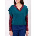 Pull La Fiancee Du Mekong Pull maille sans manche SATINKA