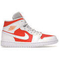 Baskets femme sur Grenoble : Baskets Nike Air Jordan 1 Mid SE Bright Citrus