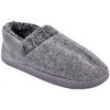 Chaussons Ozabi CHARENTAISE Homme Pantoufle PREMIUM MU9736 GRIS