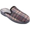 Chaussons Ozabi Pantoufle HOMME Mule PREMIUM 44170 GRIS