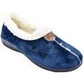 Chaussons / Pantoufles sur Grenoble : Chaussons Ozabi Charentaise Femme Pantoufle PREMIUM 3635 SUAPEL MARINO