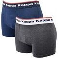 Lingerie homme sur Grenoble : Boxers Kappa Boxer homme Pack de 2 Boxers 0498 Multicolore