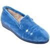 Chaussons Ozabi Charentaise Femme PREMIUM FANTAISIE MD9971 BLEU