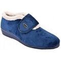 Chaussons / Pantoufles sur Grenoble : Chaussons Ozabi Charentaise Femme PREMIUM SCRATCH MD9974 MARINE