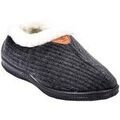 Chaussons / Pantoufles sur Grenoble : Chaussons Ozabi PANTOUFLE Femme Chausson COCOONING MD7281 GRIS VELOURS