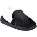 Chaussons / Pantoufles sur Grenoble : Chaussons Ozabi PANTOUFLE Femme Chausson COCOONING MD8698 NOIR