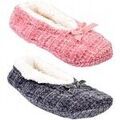 Chaussons / Pantoufles sur Grenoble : Chaussons Ozabi Pantoufles Femme CASA AND CO Pack de 2 Ballerines 3134