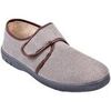 Chaussons Ozabi CHARENTAISE Homme Pantoufle PREMIUM MU9985 GRIS