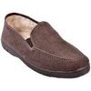 Chaussons Ozabi CHARENTAISE Homme Pantoufle PREMIUM MU9986 MARRON