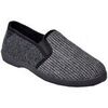 Chaussons Ozabi CHARENTAISE Homme Pantoufle PREMIUM 24K88R5 ANTHRACITE