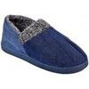 Chaussons Ozabi CHARENTAISE Homme Pantoufle PREMIUM MU9736 MARINE