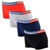 Boxers Sergio Tacchini Boxer Enfant Lot de 4 Pack de 4 Boxers 0438 Multicolore