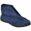 Chaussons / Pantoufles sur Grenoble : Chaussons Ozabi CHARENTAISE Femme Pantoufle PREMIUM K88R11 MARINE