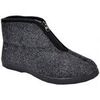 Chaussons Ozabi CHARENTAISE Femme Pantoufle PREMIUM K88R11 NOIR