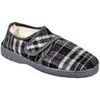 Chaussons Ozabi CHARENTAISE Homme Pantoufle PREMIUM 980PANO GRIS