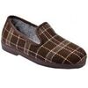Chaussons Ozabi CHARENTAISE Homme Pantoufle PREMIUM 2350 MARRON