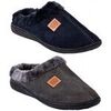 Chaussons Ozabi Pantoufle HOMME SUEDINE MBS02103 PACK DE 2