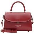 Sac &agrave; main LANCASTER Sac a main Suave Even Ref 57400 Carmin 21*14*7 cm Rouge