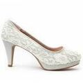 Chaussures &agrave; talons femme sur Grenoble : Chaussures escarpins Montevita 91274 Argent&eacute;