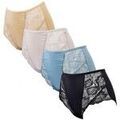 Culottes & autres bas
sur Grenoble : Culottes & slips Tress Culotte Microfibre Dentelle 5026W Pack de 4 Multicolore