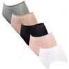 Culottes & slips Tress Culotte Microfibre Dentelle 5841W Pack de 5 Multicolore