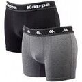 Lingerie homme sur Grenoble : Boxers Kappa Boxer homme Pack de 2 Boxers 0130 Multicolore