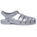 Sports aquatiques sur Grenoble : Chaussures Pisamonas Sandales Plastique Classiques Biarritz M&eacute;tallis&eacute;es Argent&eacute;