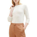 Tee-shirts sur Grenoble : T-shirt Tom Tailor T-shirt manches 3/4 Whisper White