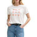 T-shirt Tom Tailor T-shirt fleuri Whisper White