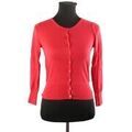 Gilets sur Grenoble : Gilet Lk Bennett Cardigan en soie rouge