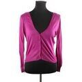 Gilet Gil Santucci Cardigan violet Grenoble