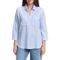 Chemises sur Grenoble : Chemise Tom Tailor Chemisier Blue White Dobby Stripe