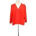 Tee-shirts sur Grenoble : T-shirt Sandro T-shirt en soie rouge