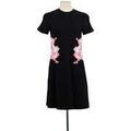 Robe courte Carven Robe en coton noire