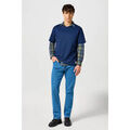Tee-shirts sur Grenoble : T-shirt Wrangler T-shirt SOLID TEE Navy
