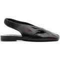 Chaussures d&eacute;contract&eacute;es femme sur Grenoble : Ballerines Poeve -PBAL44-NERO
