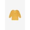T-shirt Le Temps des Cerises T-shirt rondaan moutarde
