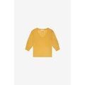T-shirt Le Temps des Cerises T-shirt rondaan moutarde