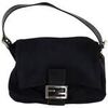 Sac a main Vintage Sac port&eacute; &eacute;paule Mamma Baguette noir Noir