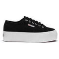 Baskets homme sur Grenoble : Baskets Superga 2790-BLACK-WHITE