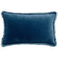 Linge de maison sur Grenoble : Housses de coussins Vivaraise FARA Bleu 30x50 cm. Housse de coussin d&eacute;houssable.. Maison & D&eacute;co > Housses de coussins.