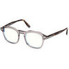 Lunettes de soleil Tom Ford FT5836-B Cadres Optiques, Gris, 49 mm